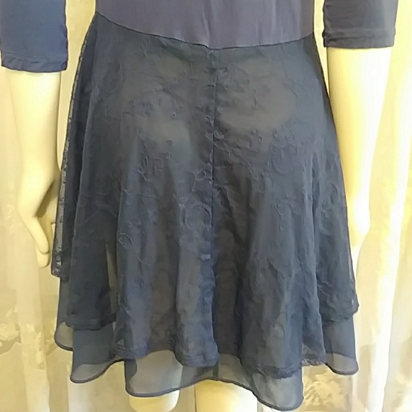 LOGO Knit Swing Tunic/Dress - Picture 5 of 6